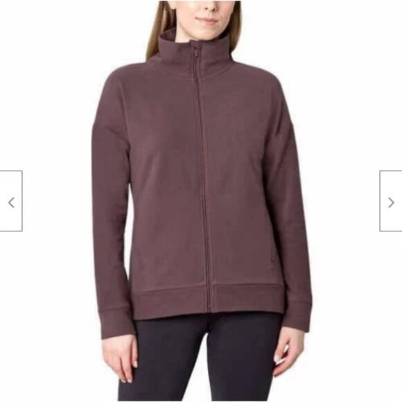 Mondetta Ladies' Cozy Full Zip Jacket Size XL Soft berry flint - Picture 2 of 13